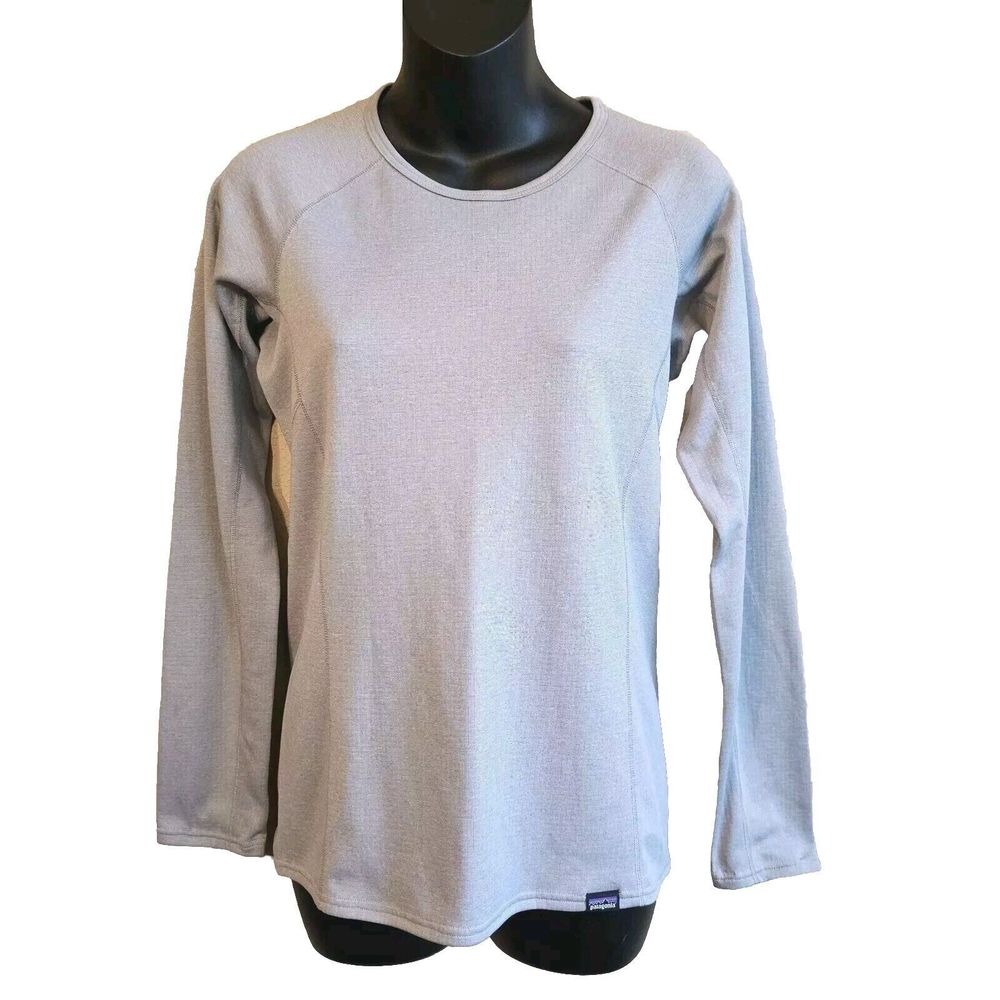 Patagonia Capilene Midweight Baselayer Gray Womens Size XS Asia Fit